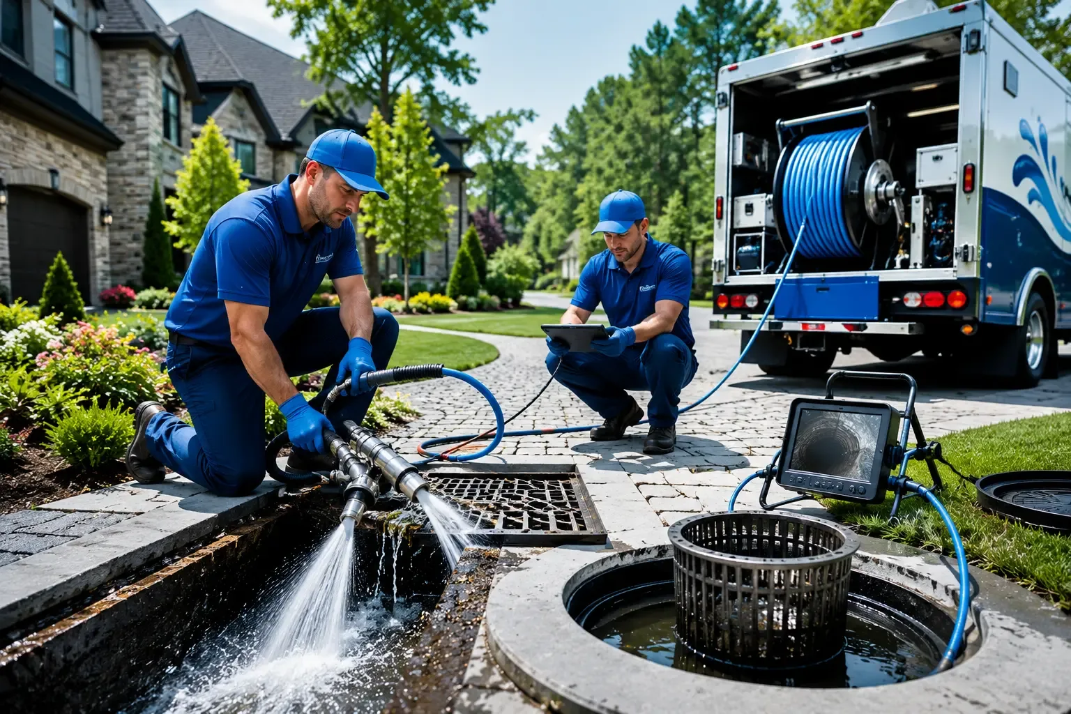 Local outdoor drain cleaning professionals in Okawville, IL
