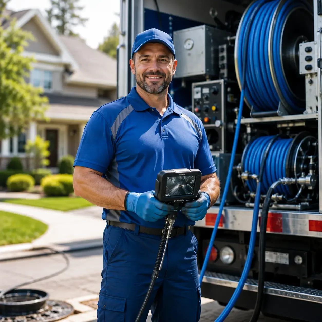 Local outdoor drain cleaning specialists in Okawville, IL